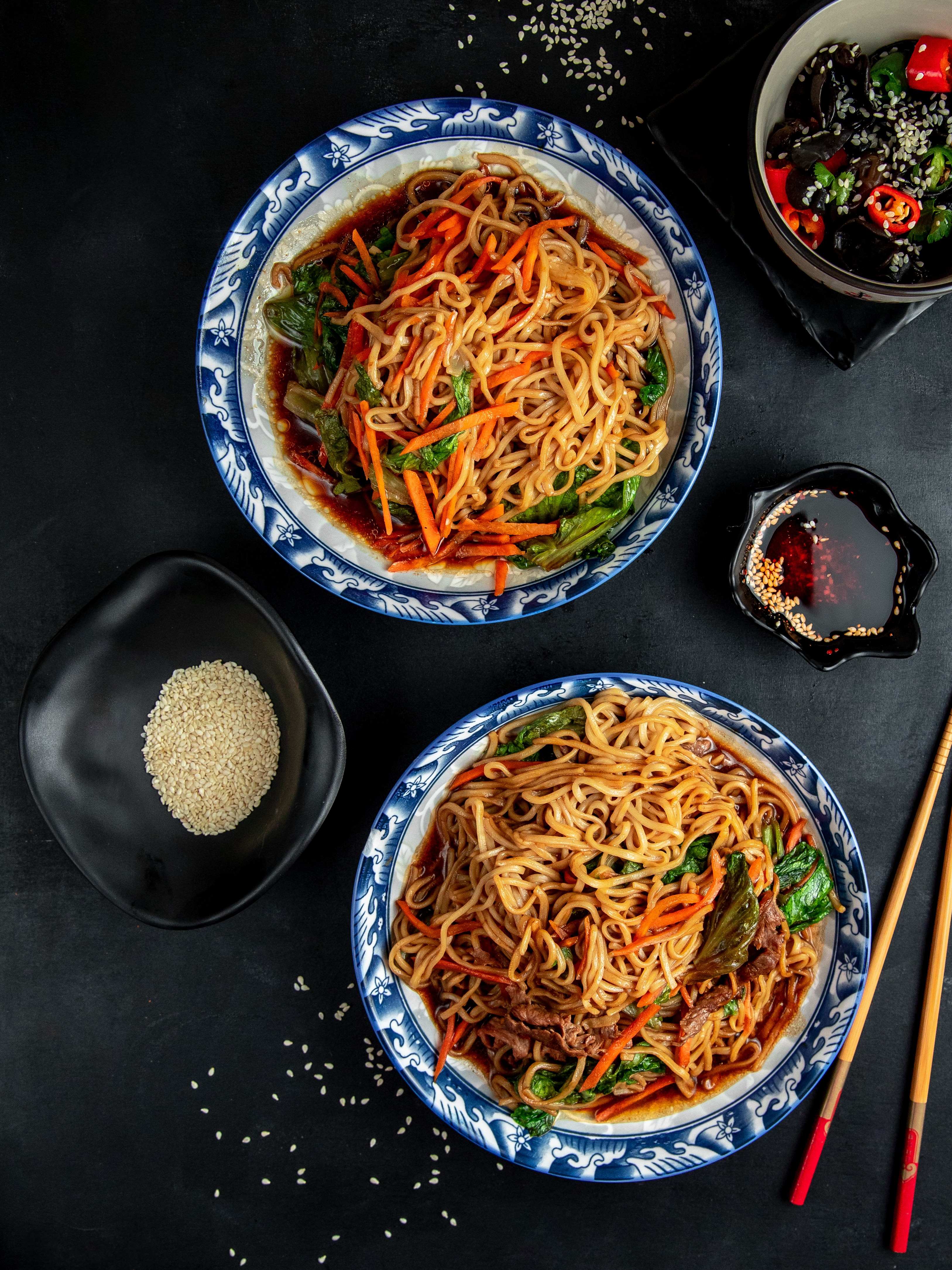 Korean Japchae Noodles