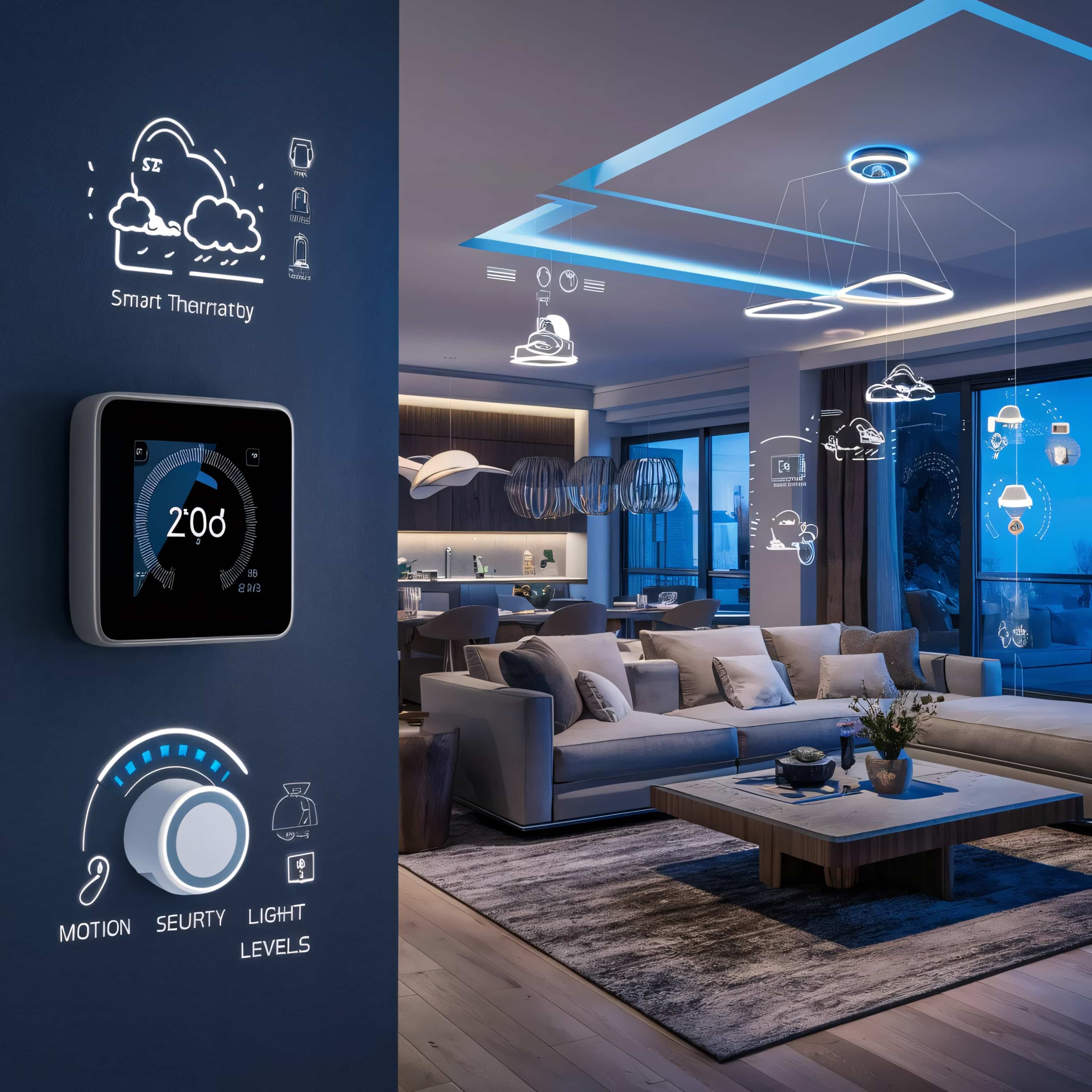 Luxury hotel smart energy control and climate management system in Saudi Arabia