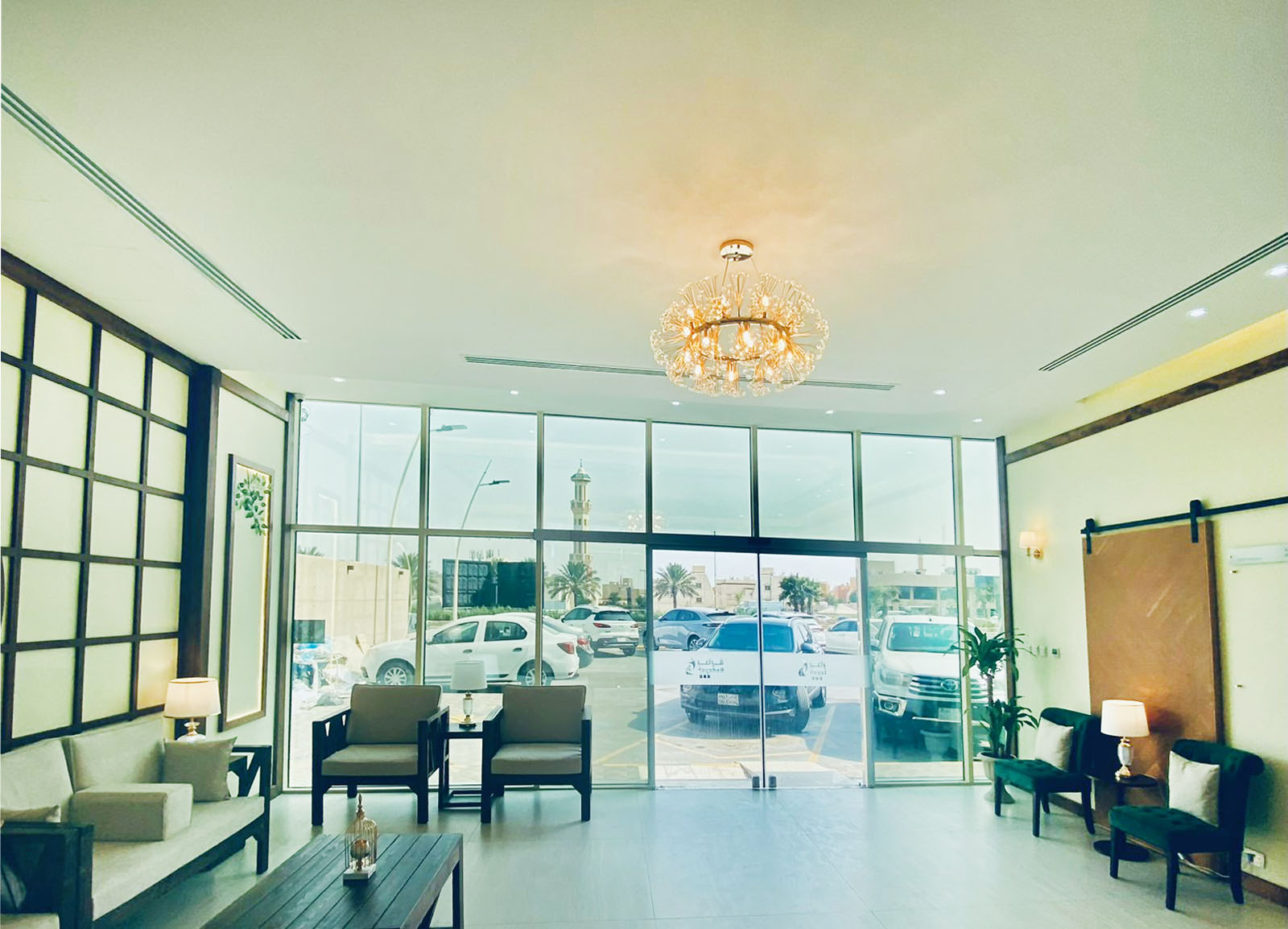 Office fit-out Riyadh after - Bedayah office area after professional fit-out