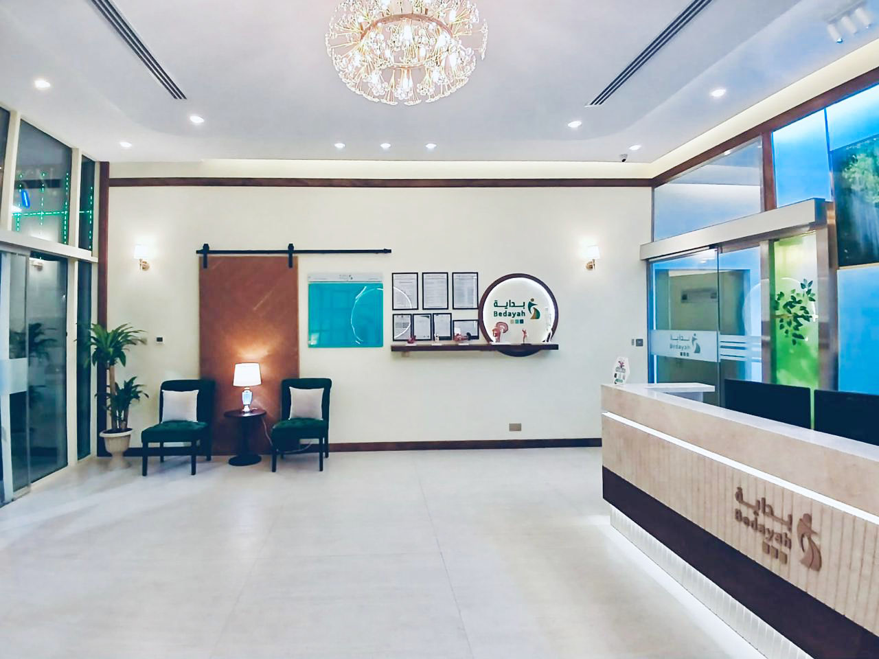 Office fit-out Riyadh after - Bedayah office room after interior renovation by Hanjin