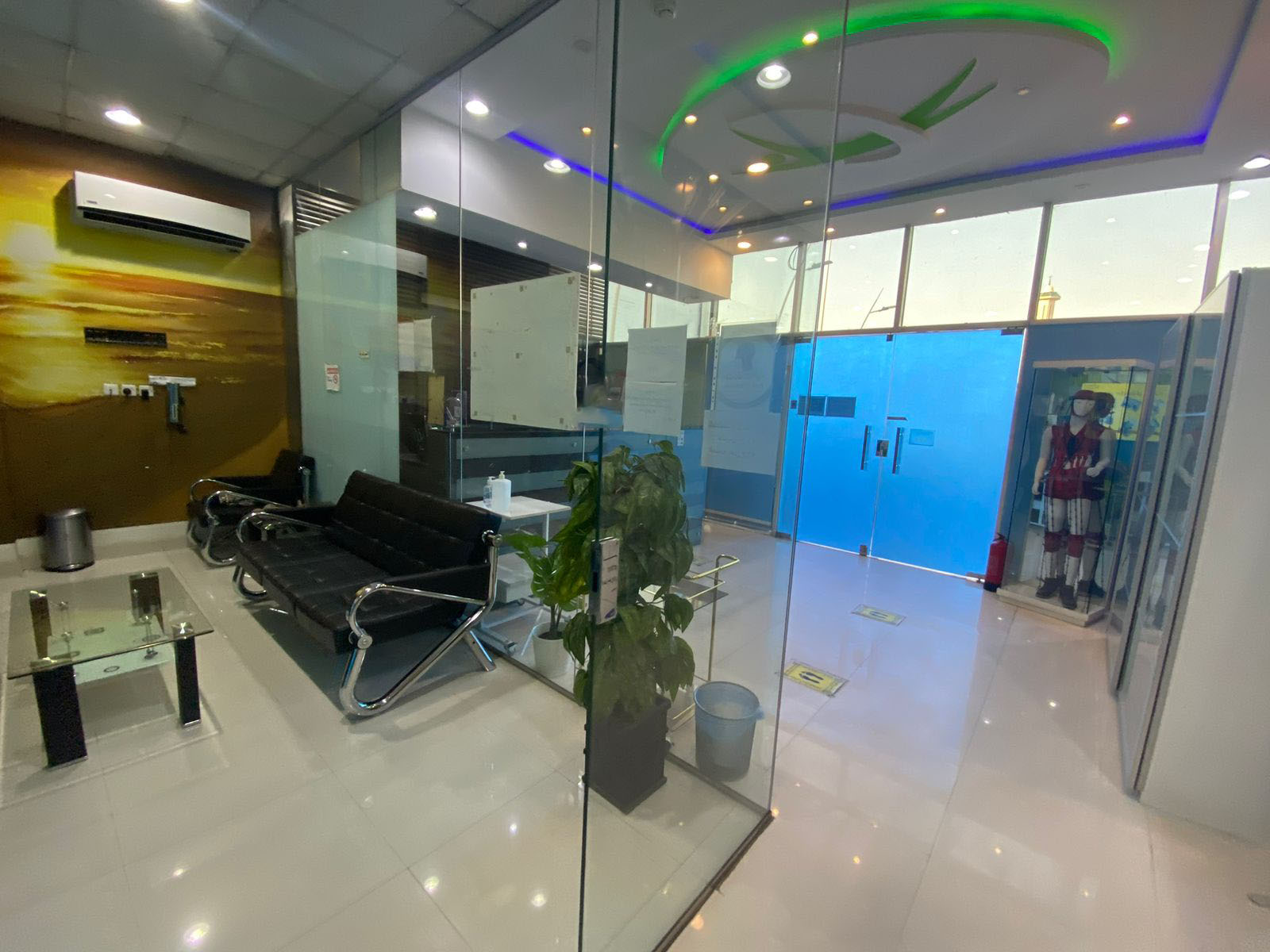 Office fit-out Riyadh before - Bedayah workspace before fit-out project