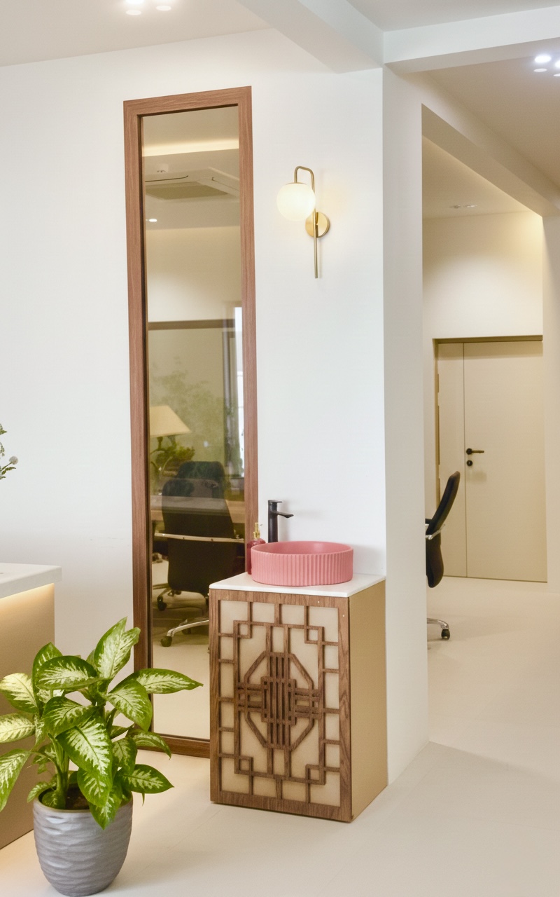 Office Remodeling Project Riyadh - workstation area after remodeling by Hanjin E&T