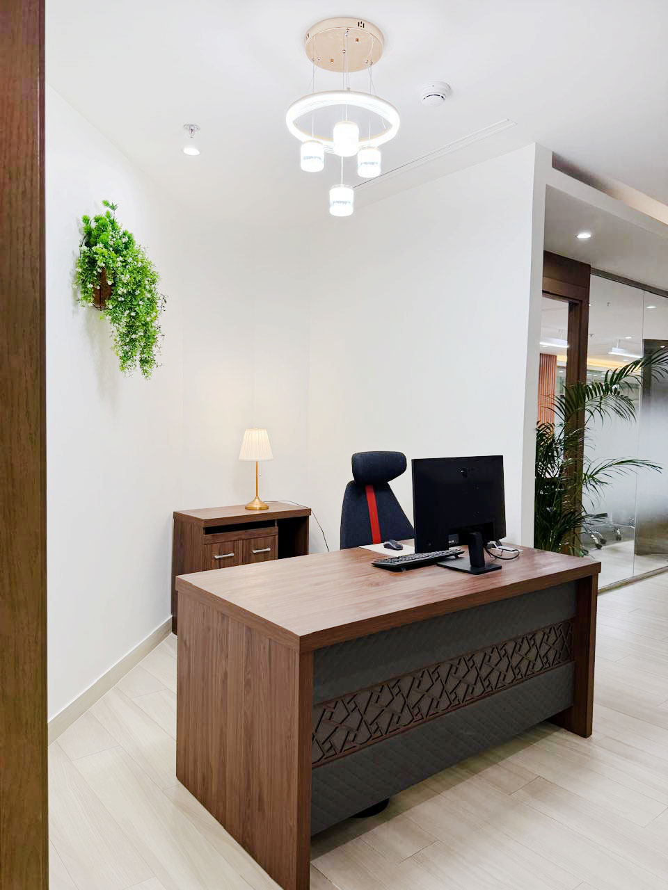 Office fit-out Riyadh final result - Hanwha project