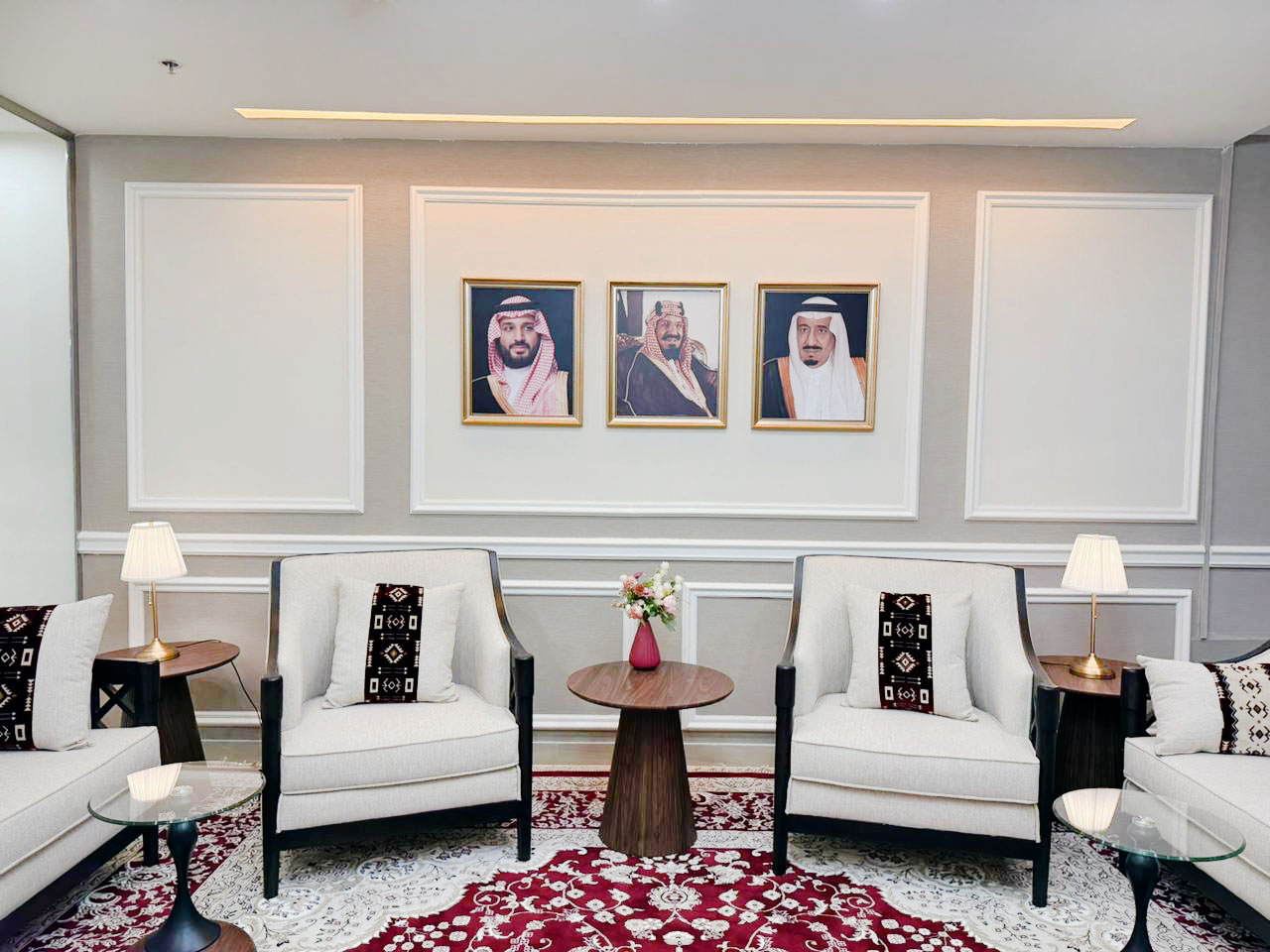 Office fit-out Riyadh creative space - Hanwha project