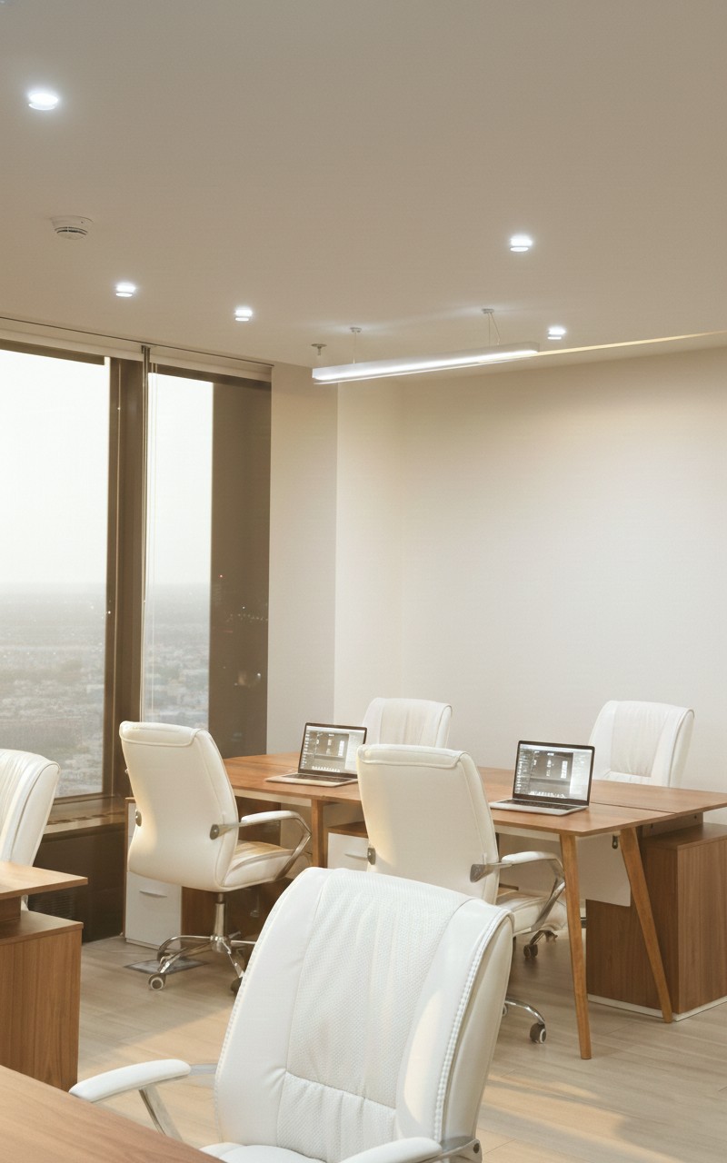 Office fit-out Riyadh final result - Hanwha project