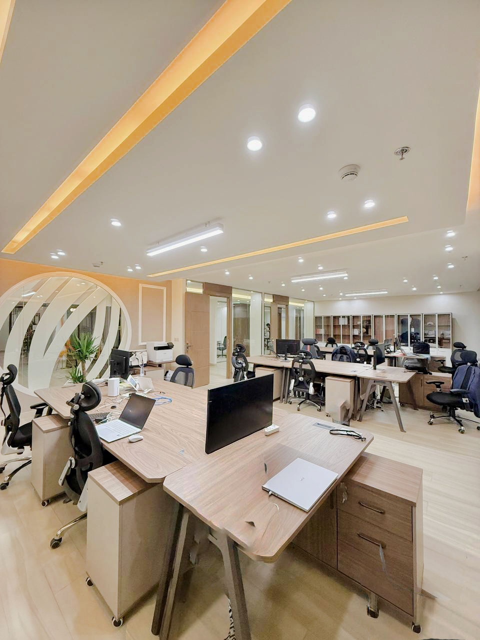 Office fit-out Riyadh executive office - Hanwha project