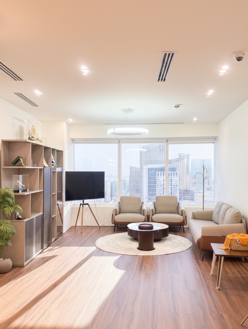 LIG NEX1 completed office remodeling